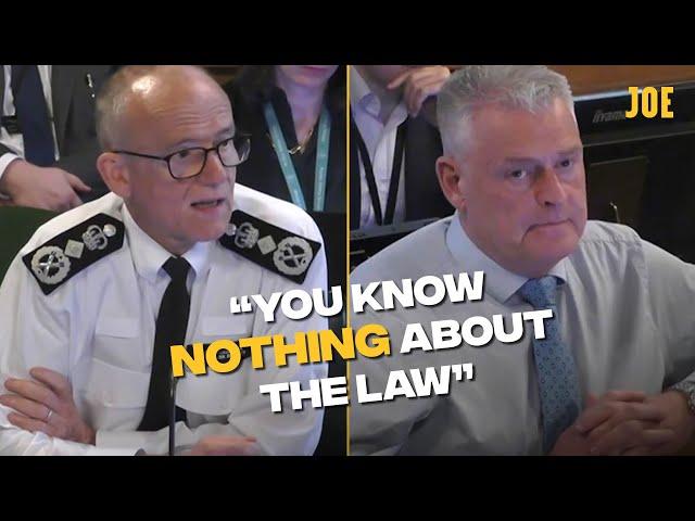 Lee Anderson gets owned by Met police chief in utterly bizarre Select Committee