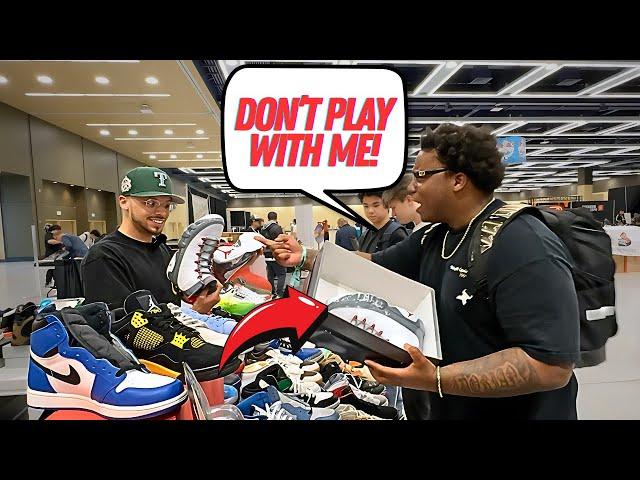 BUYING AND SELLING JORDANS AT A 2 DAY SNEAKER EVENT!