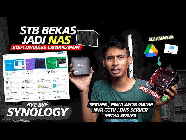 Membuat NAS Sendiri Dengan STB Bekas & Casa OS Fitur LENGKAP [PEMULA PASTI BISA] #part1