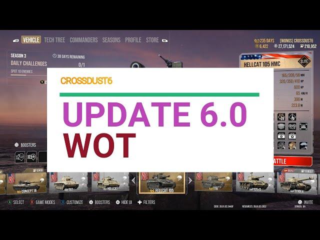 Update 6 0 WOT