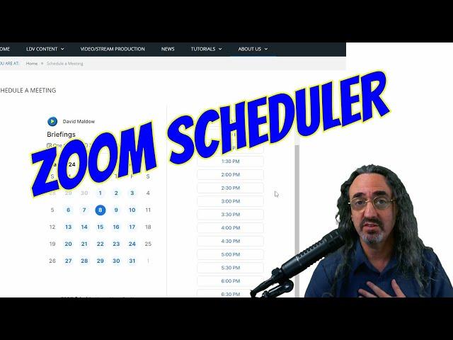 Zoom Scheduler