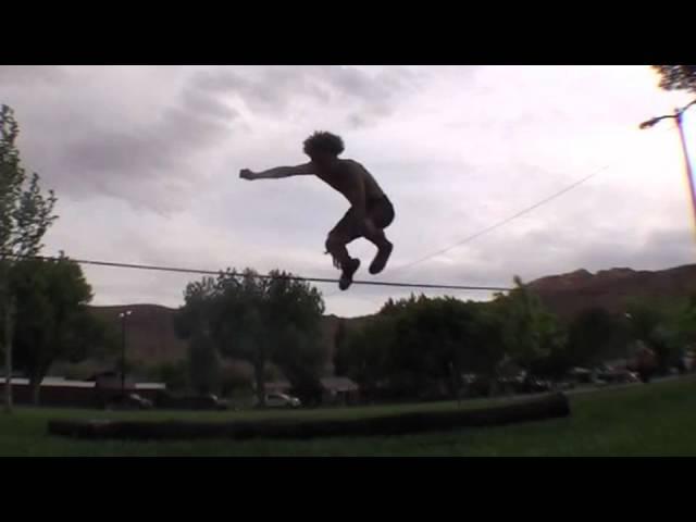  Trickline Madness in MOAB! ️ Alpha Mike and Andy Lewis RAGE on a High-Flying Slackline Session