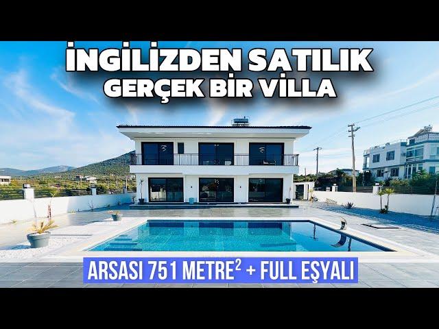 Didimde Aradığınız Gerçek Bir Villa İşte Budur 751 m2 Arsa İçerisinde Full Eşyalı /No:211