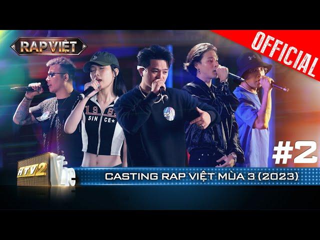 Casting Tập 2: Rhyder chưa rap đã bị dừng, rapper mang hệ phương trình vào lyrics | Rap Việt Mùa 3