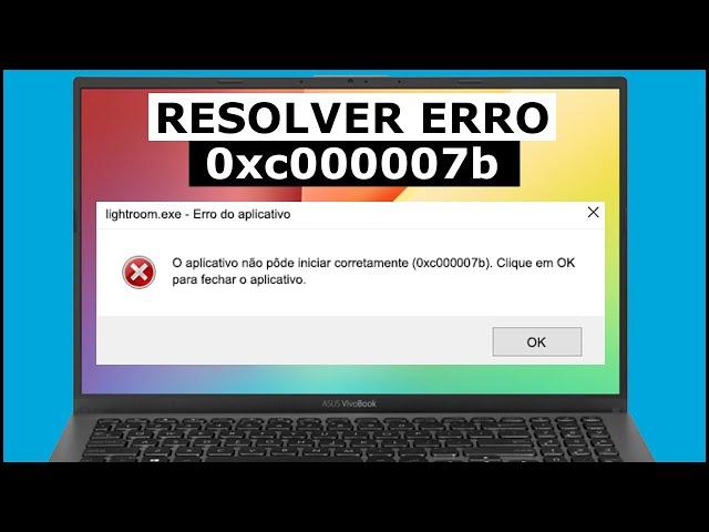 Como Corrigir ERRO 0xc000007b de PROGRAMAS E JOGOS definitivamente