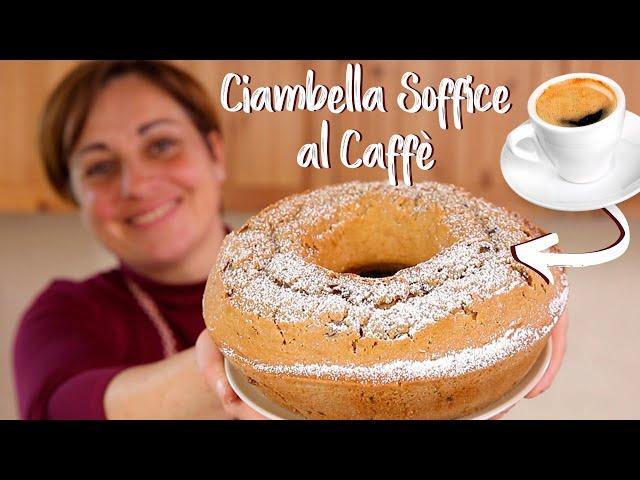 SOFT COFFEE DONUT Easy Recipe - Homemade by Benedetta