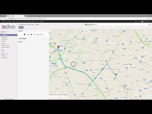 Odoo Google Maps (Update Aug 13, 2017)