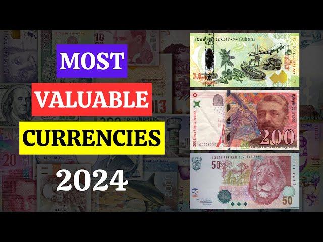 Top 10 Strongest Currencies in the World 2024 | Global Economic Powerhouses Revealed!