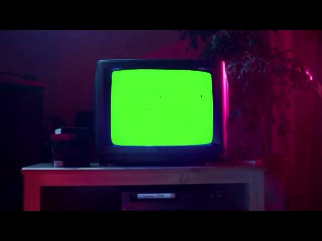 Old TV Green Screen