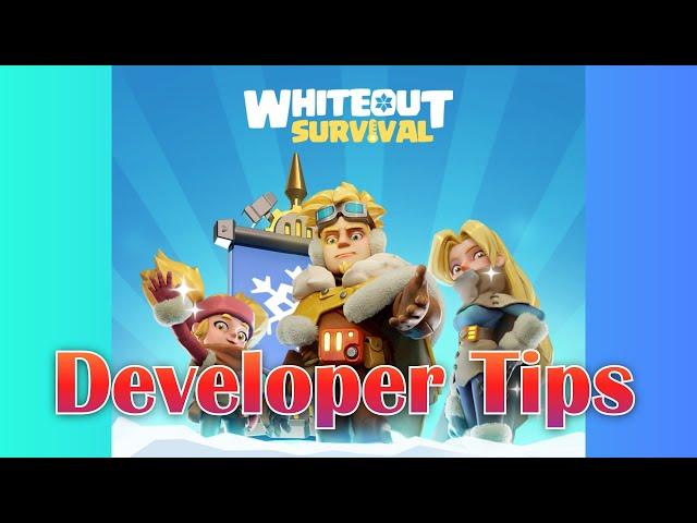 Whiteout Survival Developer Tips