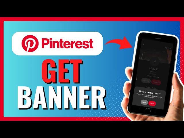 How To Get a Banner/Cover Photo on Pinterest 2024!