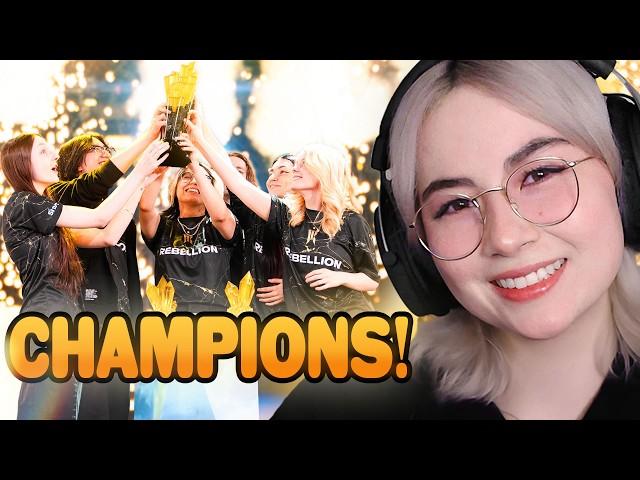 Kyedae Reacts to Shopify Rebellion vs MIBR | GRAND FINALS | VCT Game Changers Championship Berlin