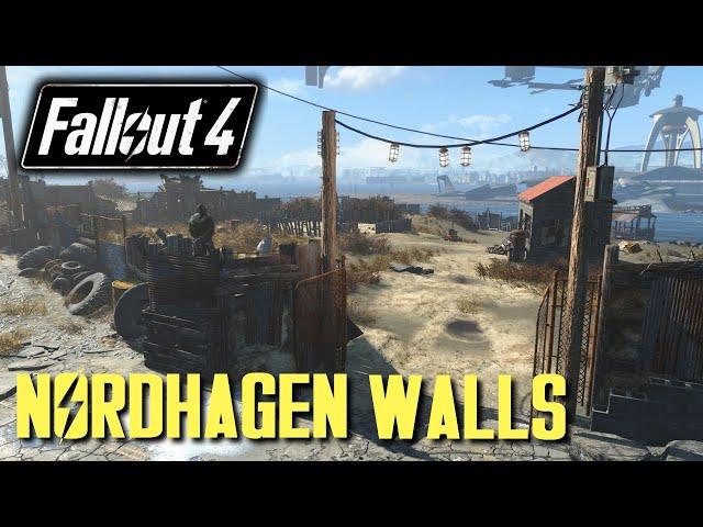 Fallout 4 - Nordhagen Beach Modded Walls