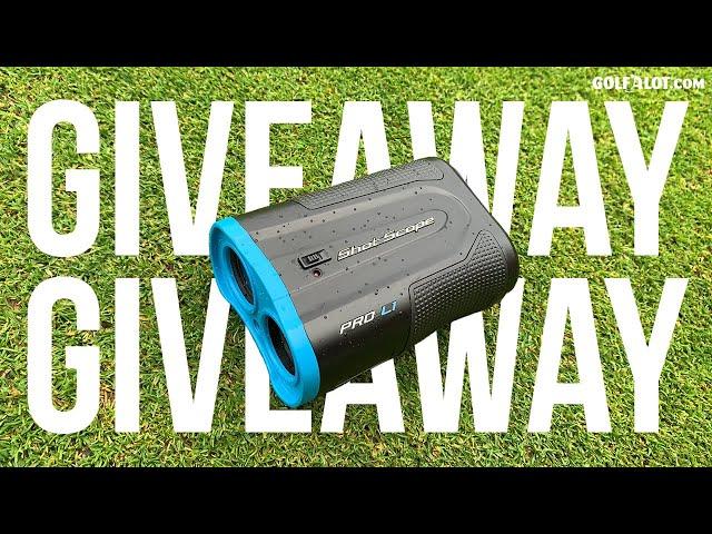 WIN A SHOT SCOPE PRO L1 RANGEFINDER! | Golfalot Giveaway (Now closed)