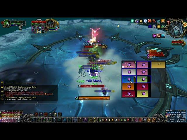 ICC 10 HC Lich King (Bane) Resto Shaman solo heal - SayNoToTryhard [Warmane]