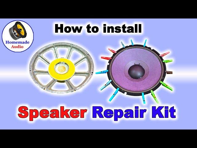 Repair Professional Loudspeaker based on new reconekit