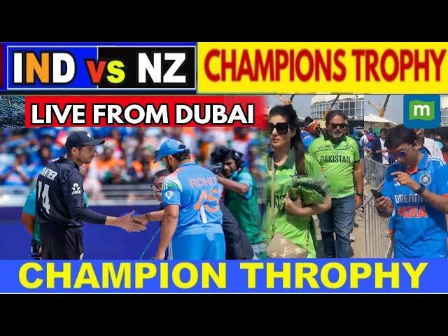 LIVE FROM DUBAI STADIUM: IND VS NEW ZEALAND LIVE  | IND vs NZ Match Highlights | Highlights LIVE