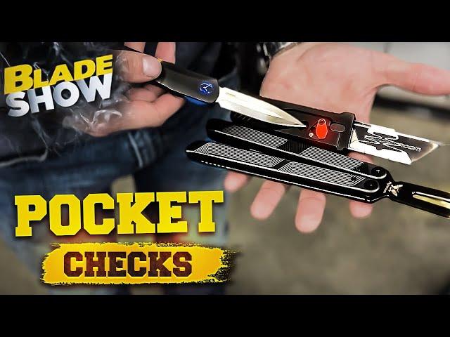 INCREDIBLE Pocket checks at Blade Show Atlanta 2024!