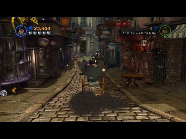 LEGO Harry Potter: Years 1-4. #25. The Magic Begins (Свободная игра, 100%)