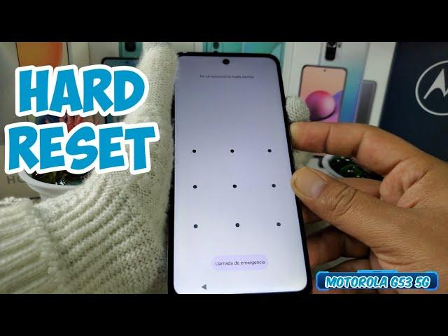 Motorola Moto G53 5g Como Quitar Contraseña o Patrón/Hard Reset