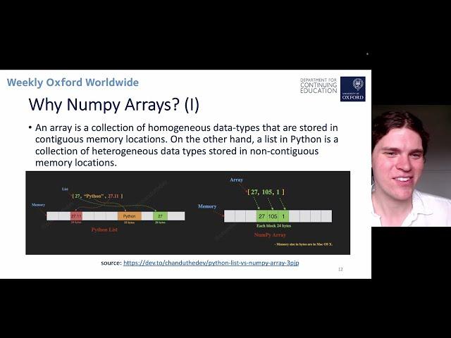 NumPy Arrays vs Python Lists
