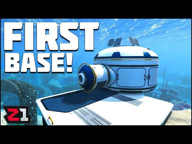 Building Our FIRST BASE ! Subnautica Below Zero Full Release Ep.4 | Z1 Gaming