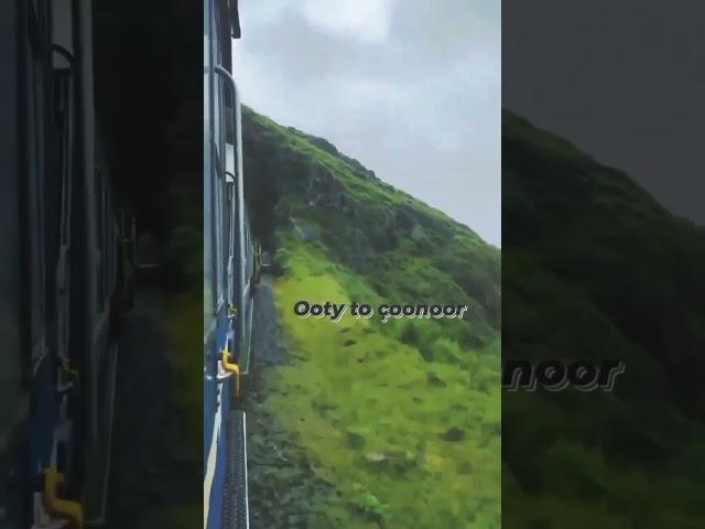 ooty to coonoor train  journey