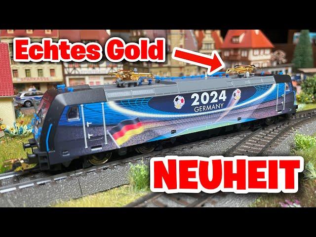 NEUHEIT - EM 2024 - Br 185 2024 - Mit 24 KARAT GOLD