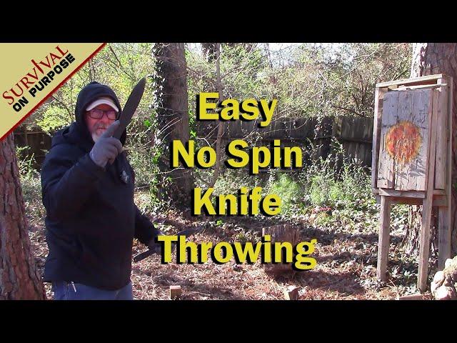 No Spin Knife Throwing For Beginners - Sharp Saturday