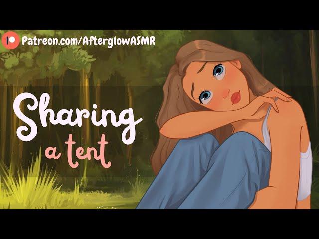Camping and Sharing a Tent with Your Crush (Patching Me Up) (Friends to Lovers) (Rain) (F4A)