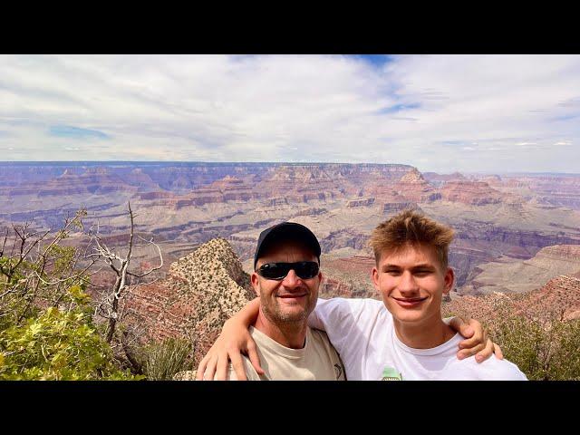 The Grand Canyon. Arizona. Walk with us along the trails. ASMR