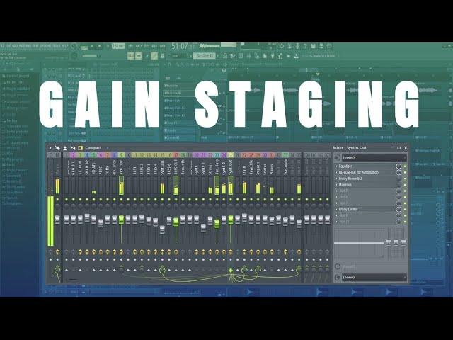 How To Gain Stage In FL Studio 20