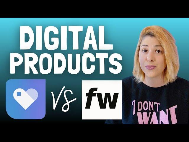 How to Sell Digital Products Online for FREE | Fourthwall VS Payhip