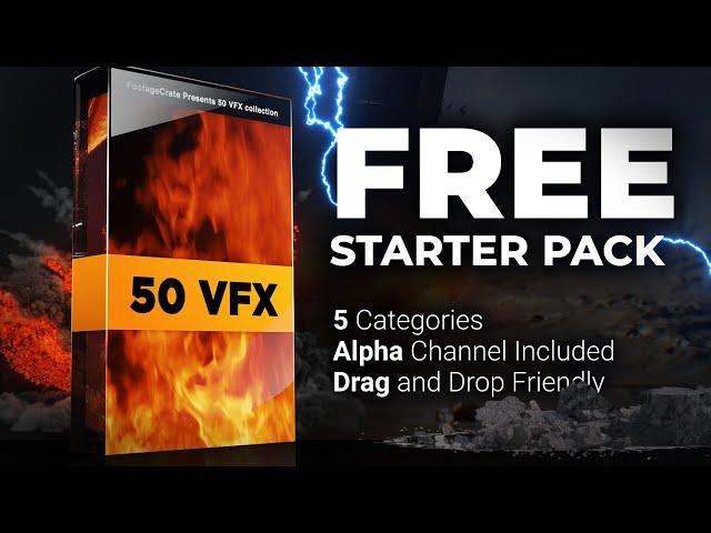 Free VFX Starter Pack: FootageCrate.com