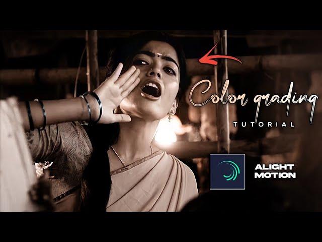 New trending stylish color grading  ( CC ) in Alight motion | Alight motion tutorial | Crazy Tech