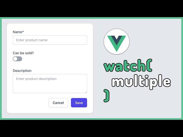 Vue watch multiple values and act on their changes