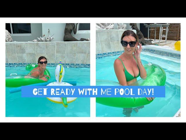 Get Ready With Me Pool Day Edition - On Holiday In Florida Keys My Morning Routine