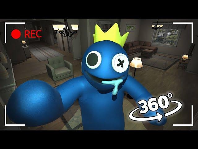 VR 360 HIDDEN CAMERA! Blue comes to get me in my house!