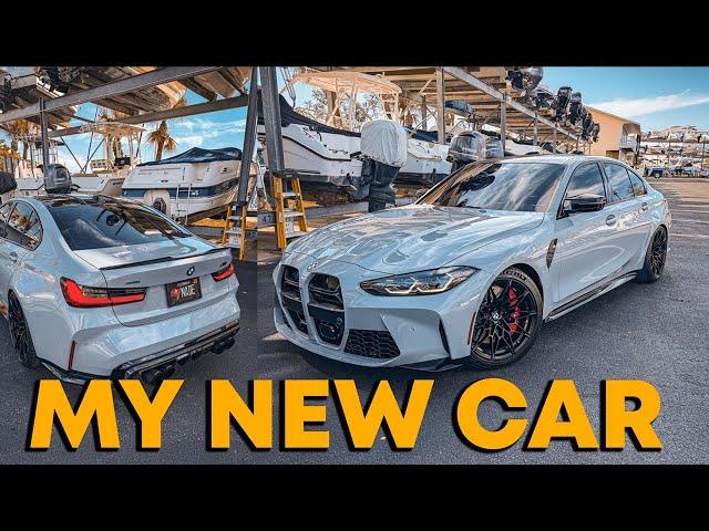 MY NEW CAR! 2024 BMW G80 M3 COMP XDRIVE | I can’t believe this happened to my new M3