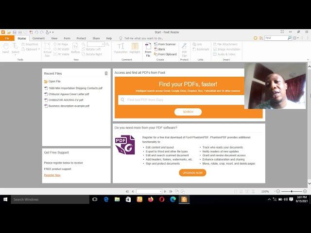 How to Convert Document to PDF in Laptop Using Foxit Reader