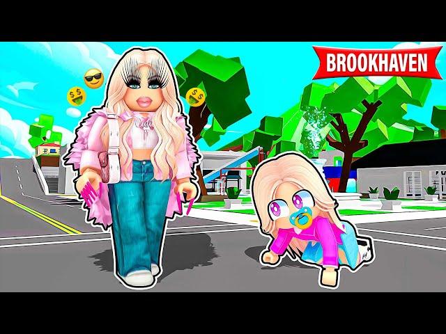 ZOSTAŁAM ADOPTOWANA PRZEZ ZŁĄ DZIEWCZYNĘ JAKO BABY PATI na BROOKHAVEN RP w ROBLOX!