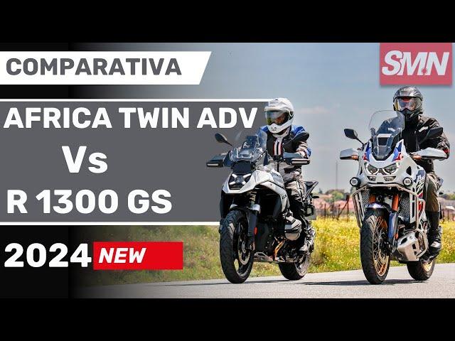 Comparativa Honda Africa Twin Adventure Sports DCT vs BMW R 1300 GS | Opiniones y review en español