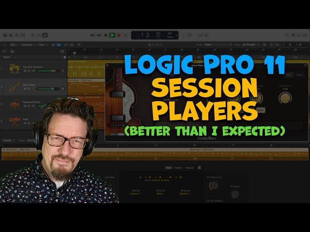 Session Players are Better Than I Expected | Logic Pro 11