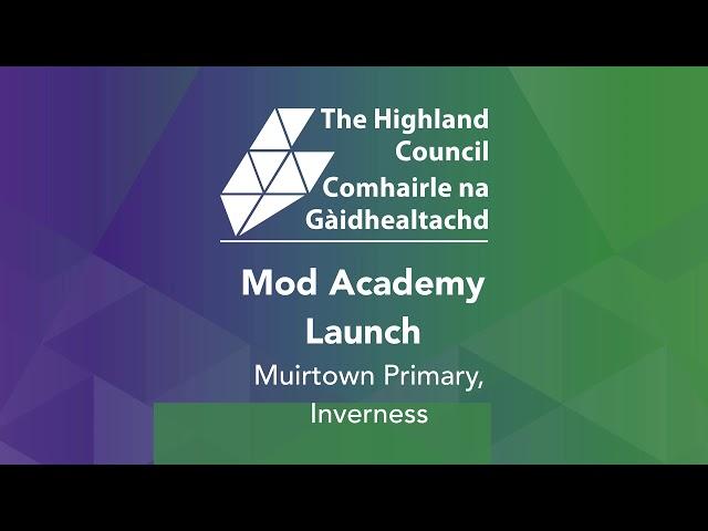 Launch of the Mod Academy