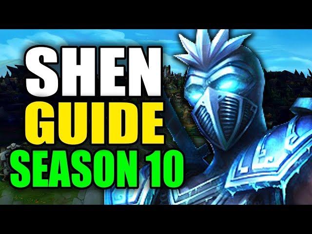 HOW TO PLAY SHEN SEASON 10 - (Best Build, Runes, Playstyle) - S10 Shen Gameplay Guide