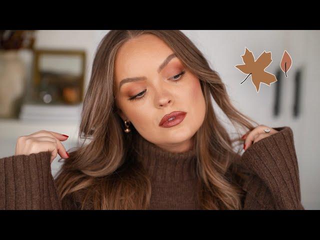 EASY EVERYDAY FALL COZY MAKEUP TUTORIAL  Hacks, Tips & Tricks for Beginners!