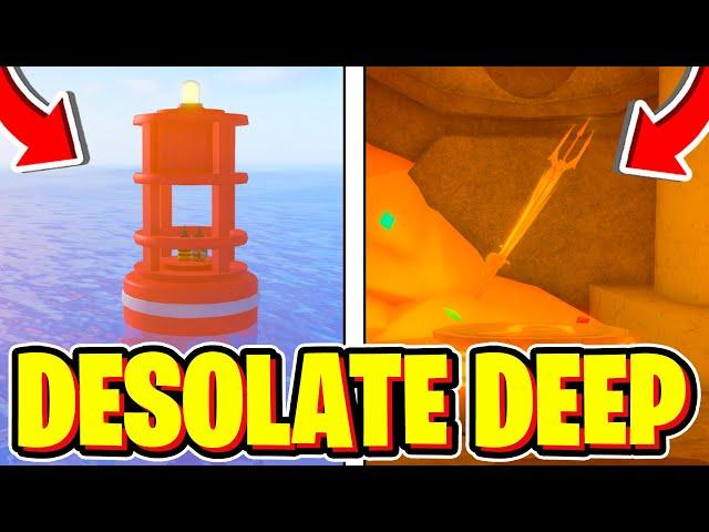 How To FIND DESOLATE DEEP In Fisch! FULL GUIDE (Desolate Deep Location & Trident Rod Guide) Roblox