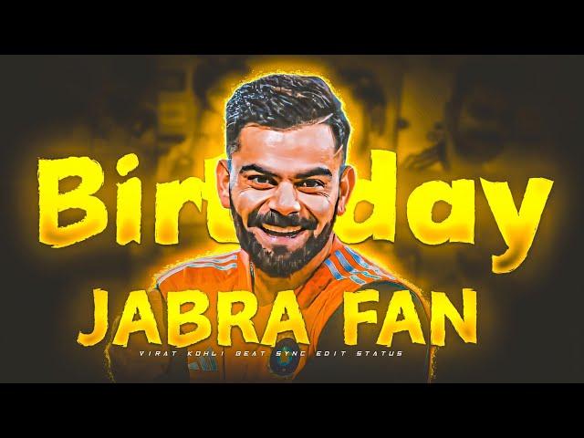 Virat Kohli Birthday special Beat sync  || Beat sync || Virat Kohli edit || Vikash Editz