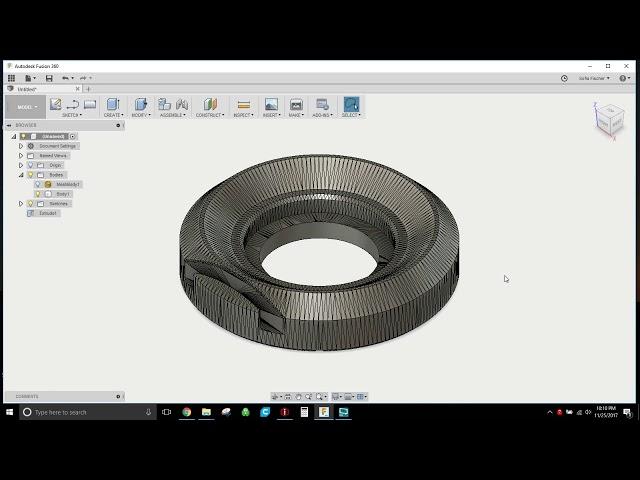 Quick tutorial - modifying STL files in Fusion 360