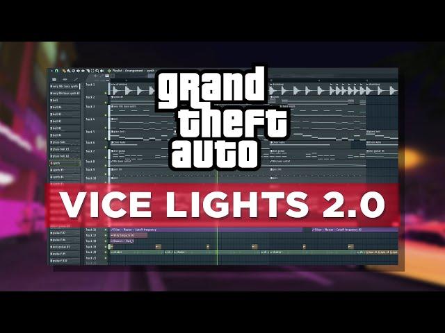 GTA VI - Vice Lights 2.0 (FL Studio Remake/Concept)